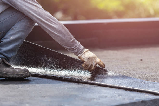 Professional Waterproofing technician working in Niagara Falls, NY